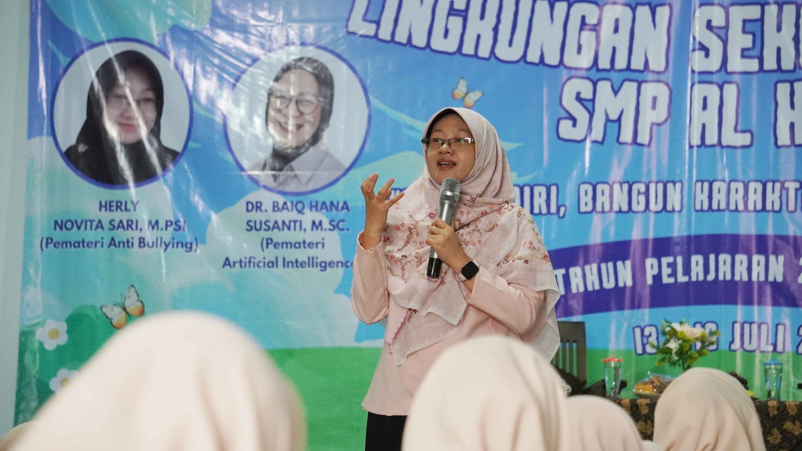 Workshop Anti Bullying Bekali Peserta Didik Baru SMP Al Hasra Bangun Lingkungan Sekolah yang Aman dan Nyaman